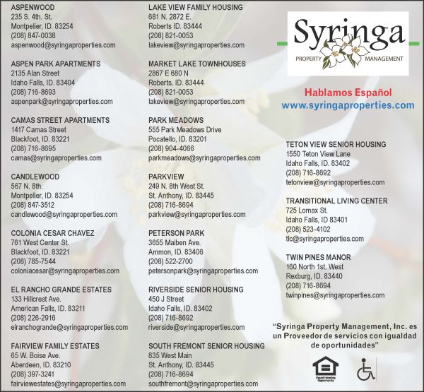 Syringa Property Management